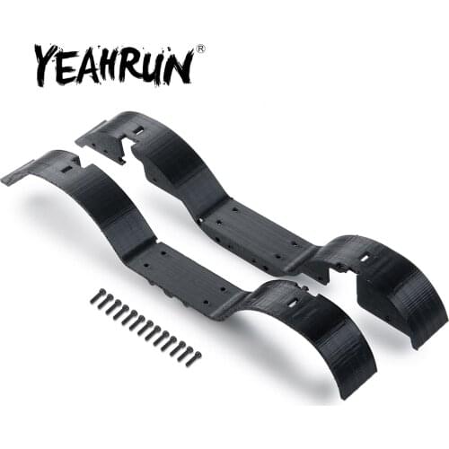 YEAHRUN 1/24 RC Car Truck Spare Parts Wheel Cover Guard Inner Fender Mudguard Liner for Axial SCX24 AXI00001 Accessories