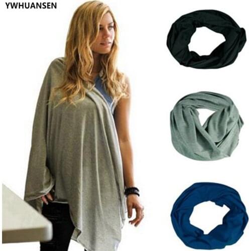 YWHUANSEN 2018 New Mother Lactation Cover Feeding a Child Fashion Women Infinity Scarf Breastfeeding Mommy Nursing Infant Shawl
