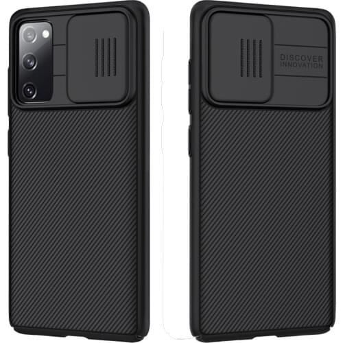 Camera Protection Case for Samsung S20 FE Nillkin Slide camera Protection Cover Funda Galaxy S20 FE Lens cover back Case