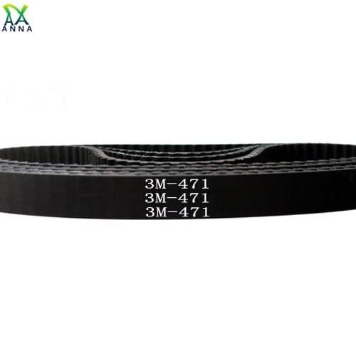 HTD 3M Timing belt C= 471 474 477 480 width 6/9/15mm Teeth 157 158 159 160 HTD3M synchronous 471-3M 474-3M 477-3M 480-3M