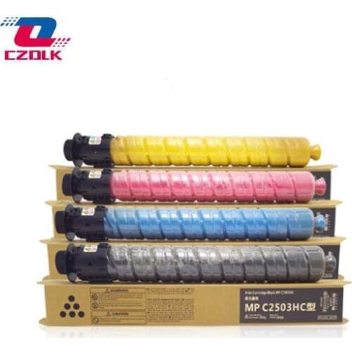 1Set X New compatible toner cartridge For Ricoh MPC2003 MPC2503 MPC2011 MP C2003 C2503 C2011 sp MPC2003 2503 2011 copier