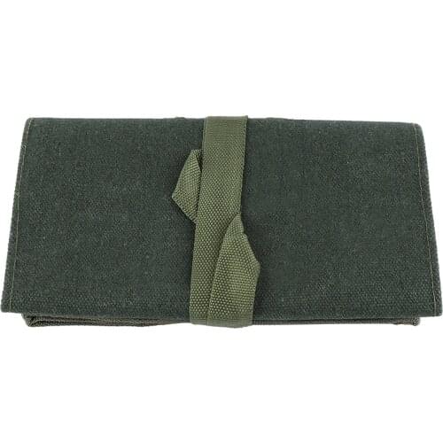 1Pc Canvas Gardening Handle Portable Multifunctional Storage Package Tool Set Case Rolling Bag Gardening Bonsai Tool Storage Bag