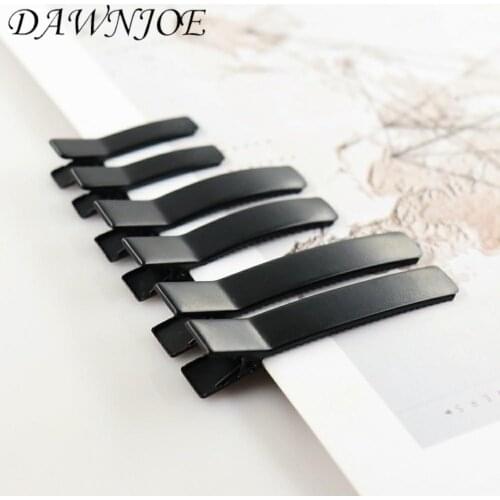 10/20pcs 35/48/60mm Black High Quality Thicken Metal Duckbill Clip Crocodile Clips DIY Hair wear clips Jewelry Making Findin