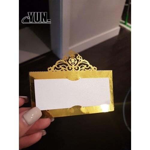 100 Pcs Number Name Seat Card Vintage Table Butterfly Reception Table Wedding Laser Cut Place Cards Party Decoration 7d