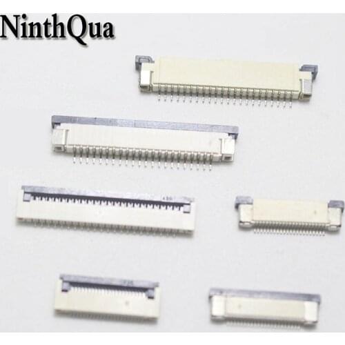 5pcs 0.5MM / 1.0mm 22P Clamshell Drawer Up Down FPC Connector socket for 22Pin Type A B FFC Cable