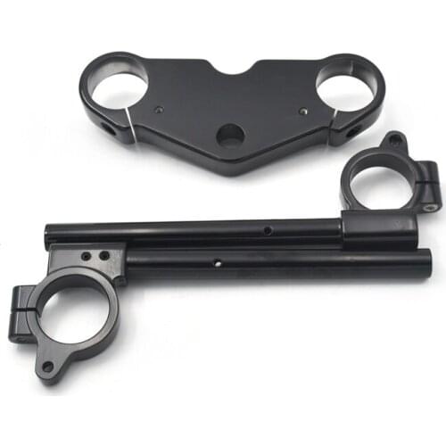 Retro Motorcycle Modification Accessories Handlebar Inverted Fork 51mm Split Handlebar Direction Handlebar