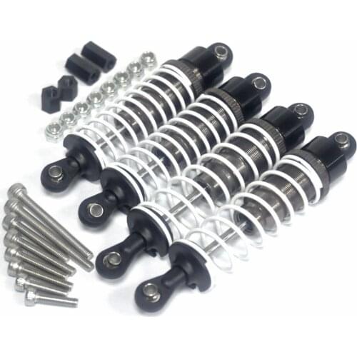 Aluminum oil shock/damper for TAMIYA 1/10 Frog/SUBARU Brat 4pcs