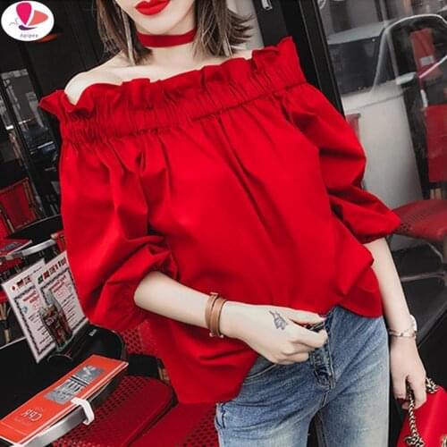 Apipee Off Shoulder Blouses