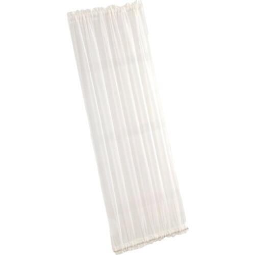 White French Door Curtains - Blackout Patio Door/Glass Door Curtain Panel for Privacy Home Decor