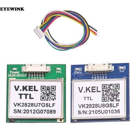 VK2828U7G5LF VK2828U8G5LF GPS Module with Antenna TTL 1-10Hz with FLASH Flight Control Model Aircraft