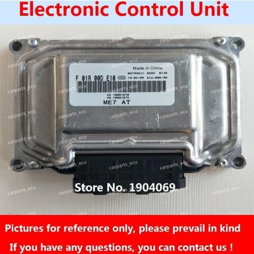 Engine Computer Board F01R00D674 AN1005229701 F01RB0D674 ME7 ECU F01R00DE10 AN10001870 F01RB0DE10 For Roewe Car