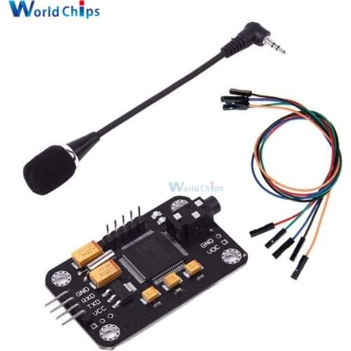 Voice Recognition Module With Microphone Dupont Jumper Wire Speech Recognition Voice Control Board For Arduino Compatible
