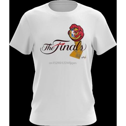 Men Toronto 2019 Final King Shirt For Men Raptors Mitchell Ness Hug The Trophy The Finals Retro Logo Shirt