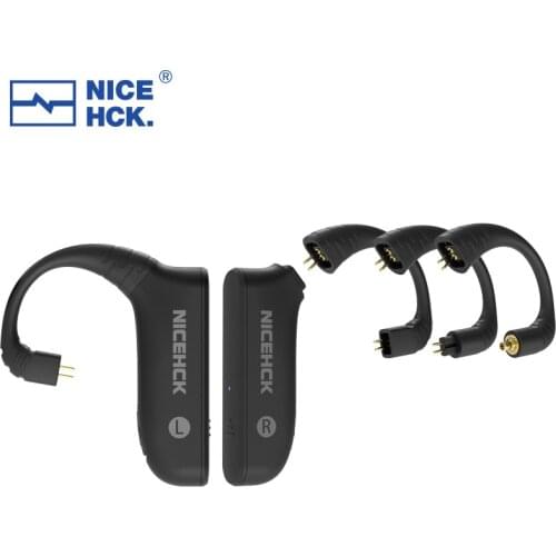 NiceHCK HB2 QCC3040 HiFi Wireless Bluetooth 5.2 Receiver Earphone Sport Earhook Microphone Earbud MMCX/2Pin For DB3 ZS10 Pro