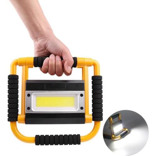 2021 Newest COB work light Built-in battery USB charging 360° folding LED bright light Work Light Outdoor Riding Portable Lamp