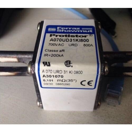 Fuses: A070UD31KI160 700VAC URD 160A F300385 / A070UD31KI200 S300028 / A070UD31KI250 T300029 / A070UD31KI315 V300030 aR