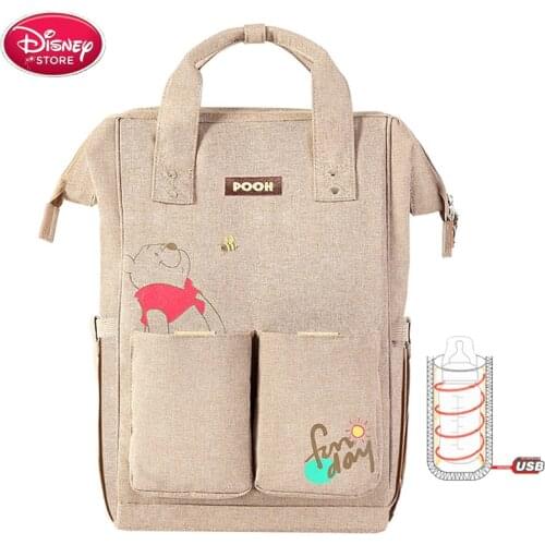 Disney Mickey Mummy Diaper Bags Maternity Nappy Large Capacity Baby Bags Travel Backpack Desinger Nursing Bag for Baby Care