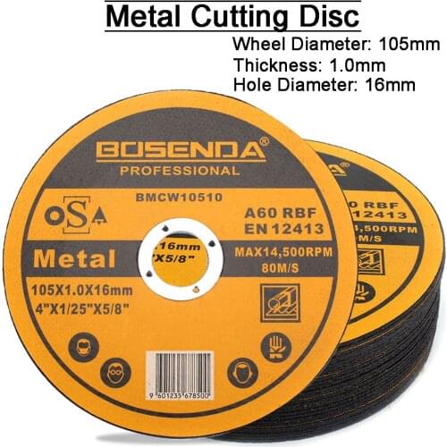 105mm 4" Metal Cutting Disc Angle Grinder for Stainles Steel Grinding Blade Cutter Abrasive Tool 1-50Pcs 14500RPM