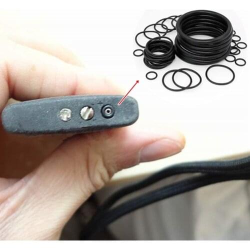 Universal Lighters Avoid Gas Leak Volatilize Rubber Sealing O-Rings Kit Fit For S.T Dupont And Other Brand Lighter Repair Gadget