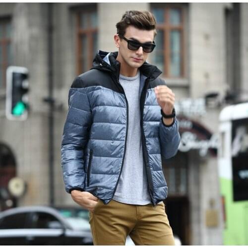 2016 plus size xl-8xl Keep warm Mens down jacket White duck down winter