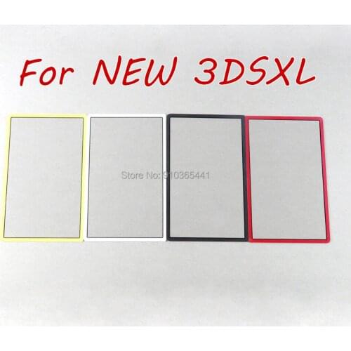 10pcs Replacement Top Screen Lens Panel Protector For Nintend New 3DS XL LL Housing Upper Screen Mirror For New 3DSLL XL