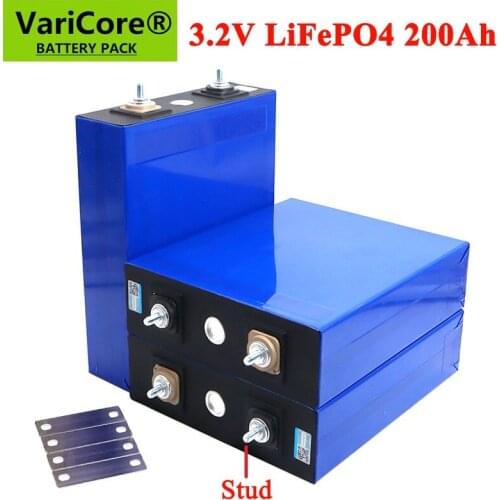 4-8pcs 3.2V 200Ah LiFePO4 Battery 3.2v Lithium iron phosphate batteries For RV Campers Golf Cart Off-Road Solar Wind TAX FREE