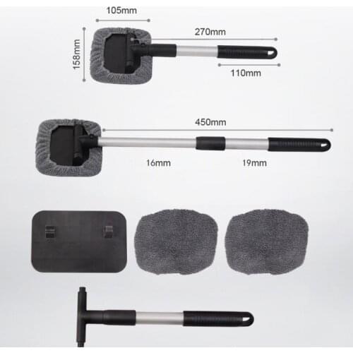 Auto Car Accessories Car Windshield Clean Car Wiper Cleaner Glass Auto Window Cleaner Tool Brush Cleaning Car Artifact