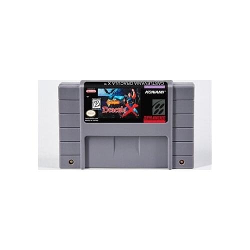 Castlevania Dracula X - Action Game Card US Version English Language