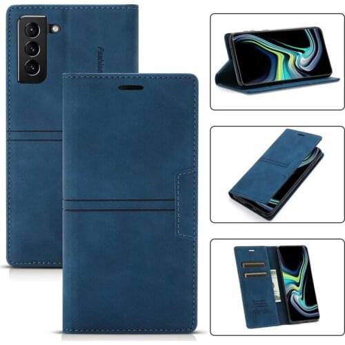 Funda Case for Samsung Galaxy S21 Ultra S20 FE Note 20 A12 A22 A32 A52 A72 A51 A71 Card Wallet Coque Protetion Phone Case Cover