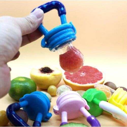 Baby Safty Pacifier Infant Nipple Soother Toddler Kids Pacifier Feeder For Fruits Food Nibler Dummy Baby Feeding Pacifier