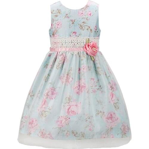 Yatheen Little Girl 2-6x Floral Fit-And-Flare Dresses Kids Party Dress