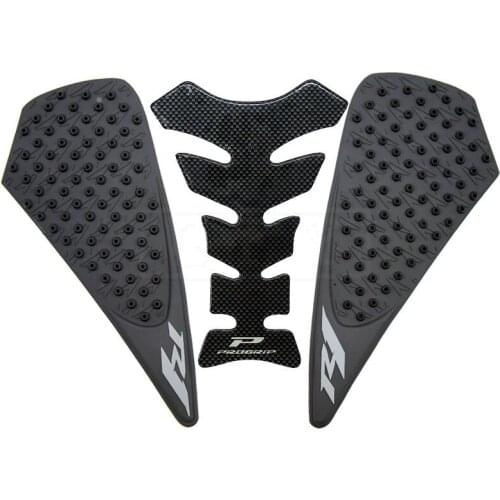 For Yamaha YZFR1 2004-2013 2014 2015 2016 YZF R1 Motorcycle Fuel Tank Pad Anti Slip Protector Stickers Knee Grip Side Decals