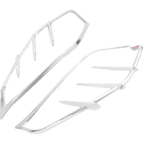 Chrome Motorcycle Mid-Frame Deflectors Trim For Harley Davidson Touring 2009 2010 2011 2012 2013 2014 2015 2016 ABS Plastic
