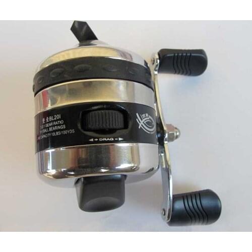 Spincasting Reel BL201--2BB Inner Line Fishing Reel Spinning Lure Pesca Fish Wheel Scamper Deluxe Spincast Reel