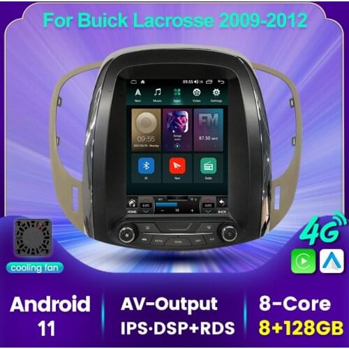 MEKEDE 9.7'' Android 11 6G+128G Car Radio Multimedia player for Buick Lacrosse GM Alpheon 2009 2010 2011 2012 carplay DSP 4G LTE