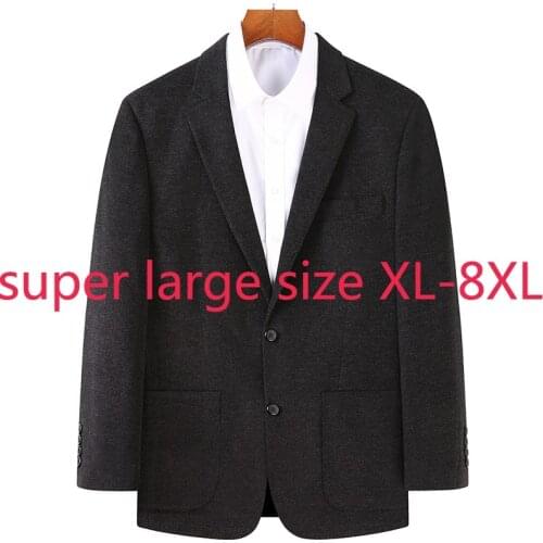 New Arrival High Quality Fashion Autumn Men Casual Suit Coat Single Breasted Blazers Men Suits Plus Size XL2XL3XL4XL5XL6XL7XL8XL