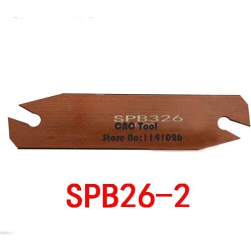 SPB 26-2 Part Blade Lathe Machine Tools,SPB 226 Indexable Parting Blade 26 mm Suit For SMBB 1626/2026/2526 Used SP200 Inserts