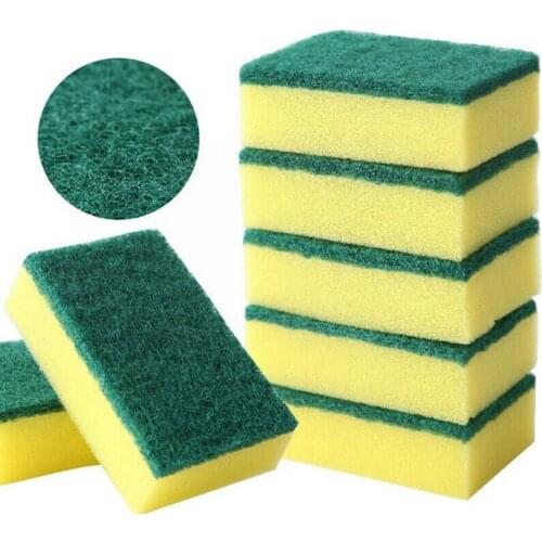 Heavy Duty Multi Use Dishwashing Sponge Scouring Pad Sponge Sponge For Kitchens Scouring Manufacturer Wipe Rag Dishwash Bat L8P1
