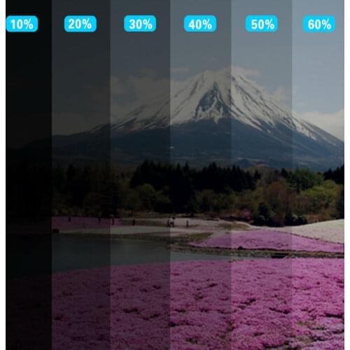 Car Window Tint SUNICE 50*100cm 50%VLT Car Home Window Tint Film 4 MIL Ceramic Solar Tint Film Summer Sun Protection + UV-proof