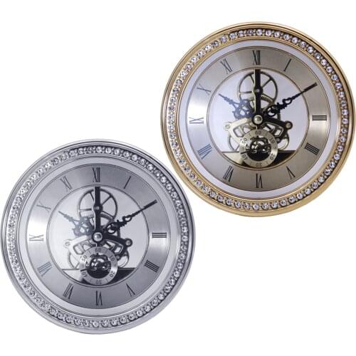 Vintage 148mm Round Dial Roman Numeral Watch Quartz Clock Insert