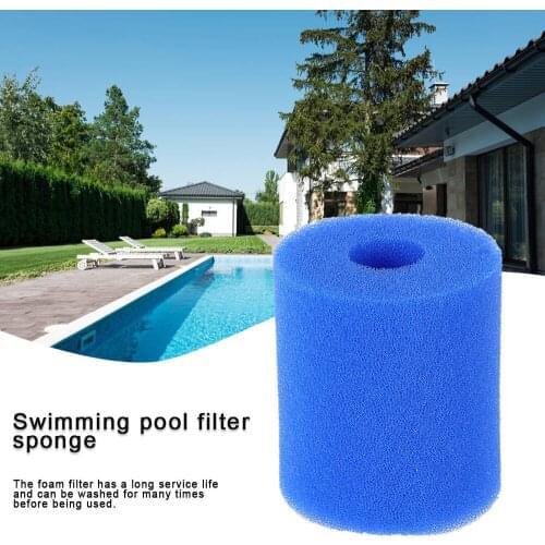 1 Pcs Swimming Pool Accessories Foam Sponge Reusable Washable Biofoam Cleaner Pool Foam Swimming Pool Filter Sponge Accessorie