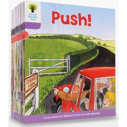 36 books /set Oxford Reading Tree Level 1+ Biff,Chip&Kipper hand book Helping Child to read