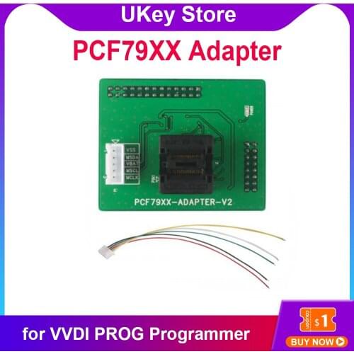 Xhorse PCF79XX Adapter for VVDI PROG Auto Key Programmer Work with Xhorse VVDI PROG For PCF7922/41/45/52/53/61 Chip