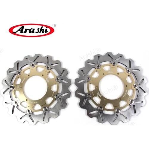 ARASHI For BMW F 800 GS ADVENTURE 2013-2018 CNC 1 Pair Front Brake Rotors Brake Disc F800 GS F800GS Adventure 2013 2014 2015