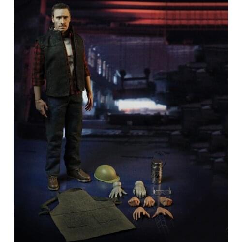 CGLTOYS MF12 1/6 Scale Collectible Full Set King of Magnetic Force Worker French Shark Action Figure Model for Fans Gifts