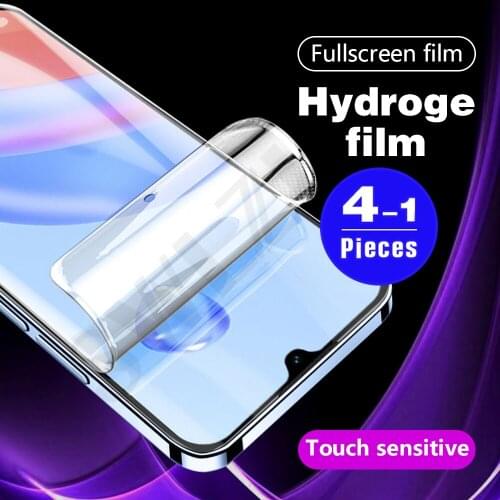 1-4Pcs for Honor 9x lite 9C 9N 9i play 9A 5 5T Youth 4 4T pro X10 Max 3 3E hydrogel film Not Glass phone screen protector film