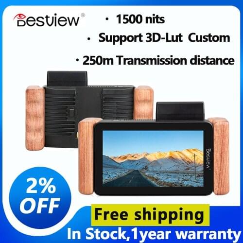 BestView MR6-Mars bezprzewodowy i skupić się Monitor 5.5 "wysokiej rozdzielczości Monitor z ekranem dotykowym MR6-Mars