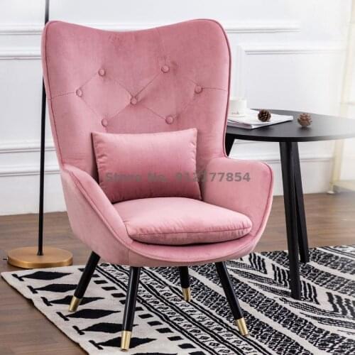 Nordic single sofa chair light luxury high back modern simple leisure lazy living room balcony small apartment tiger chair