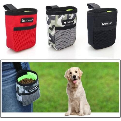 Mini Outdoor Portable Training Dog Snack Bag Pet Supplies Strong Wear Resistance Large Capacity Puppy Snack Reward Waist Bag