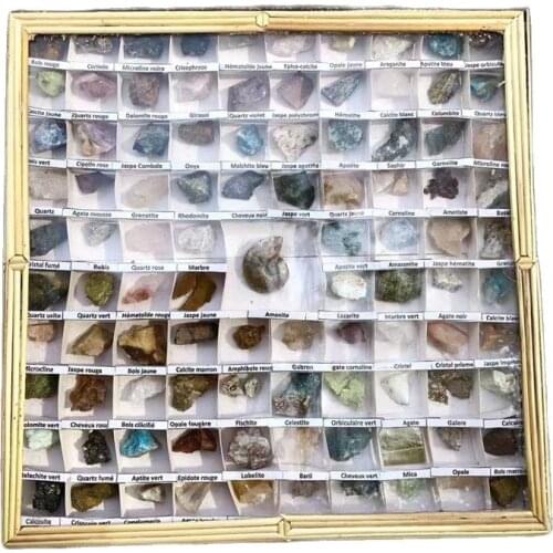 Natural gravel crystal and rough stone Quartz Rock Mineral specimen Healing Reiki Collection gemstone